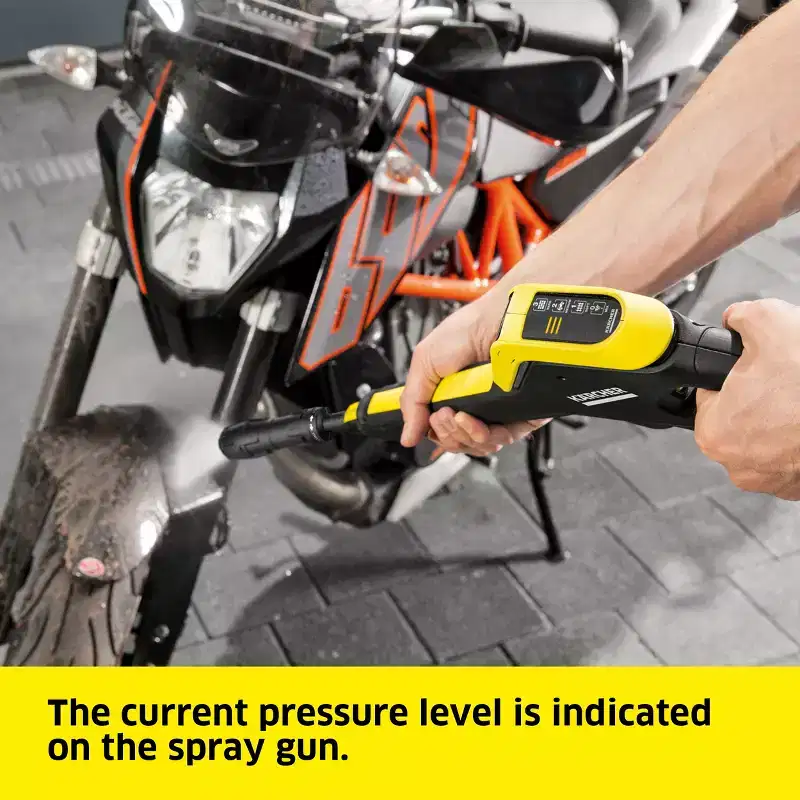 Karcher K 5 Power Control CHK Electric Pressure Washer, Max 2500 PSI, 1.5 GPM