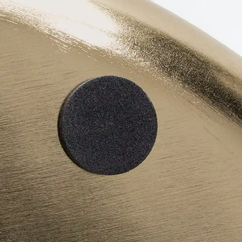 Kate and Laurel Stovring Round Metal Tray - 16  Diameter