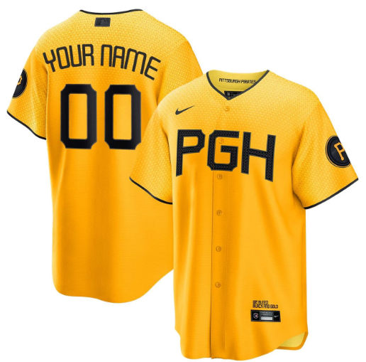 Pittsburgh Pirates City Connect Custom Jersey