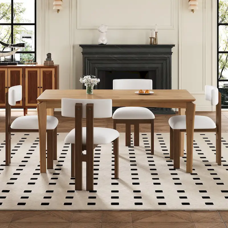 Astura Upholstered Dining Chairs, Iron Frame, Set of 4 by Christopher Knight Home