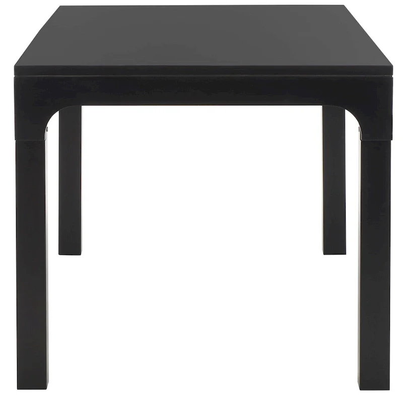 Black / White / Natural Mahogany Wood Rectangle Dining Table – Up to 8 Persons