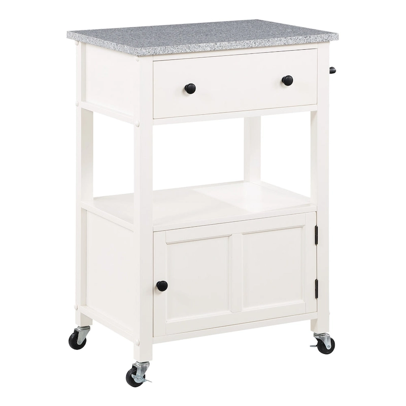 Fairfax Kitchen Cart with Granite Top