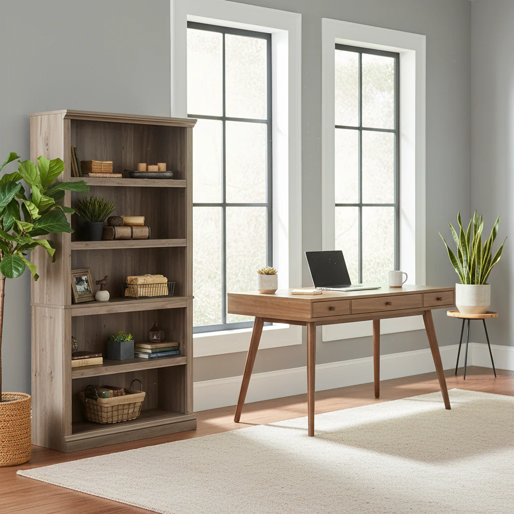 Select Collection 5-Shelf Bookcase