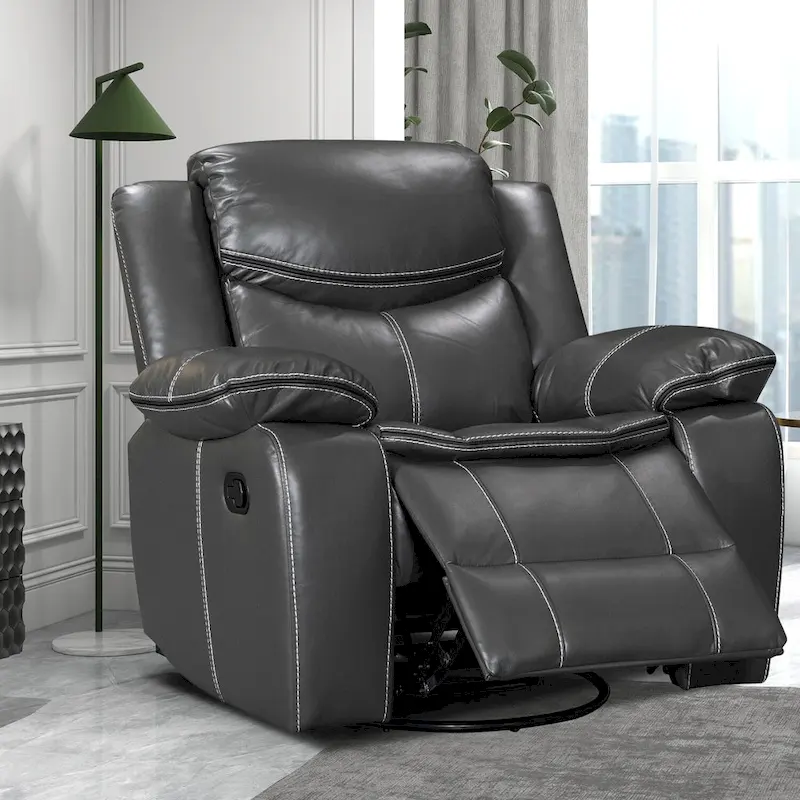 Recliner Rocking Chair With 360 Degree Swivel Recliner