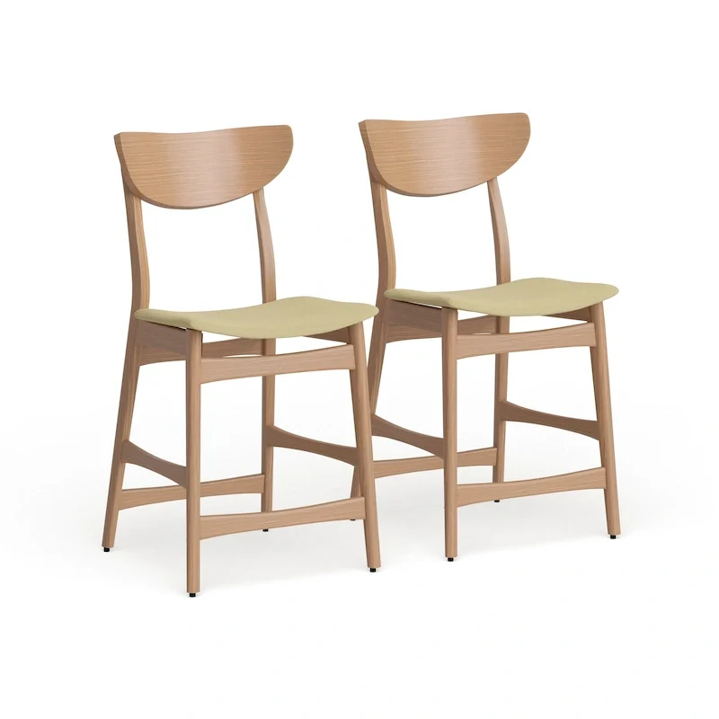 Wood 24-inch Counter Stool (Set of 2)