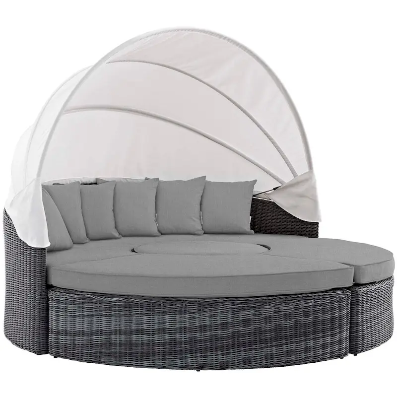Invite Canopy Outdoor Patio Sunbrella Daybed