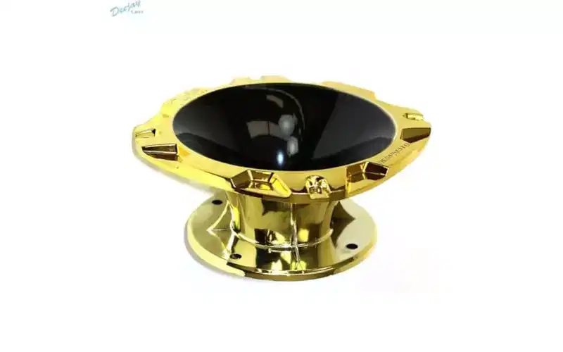 DJL SHORT 2 BOLT ON HORN BLACK GOLD