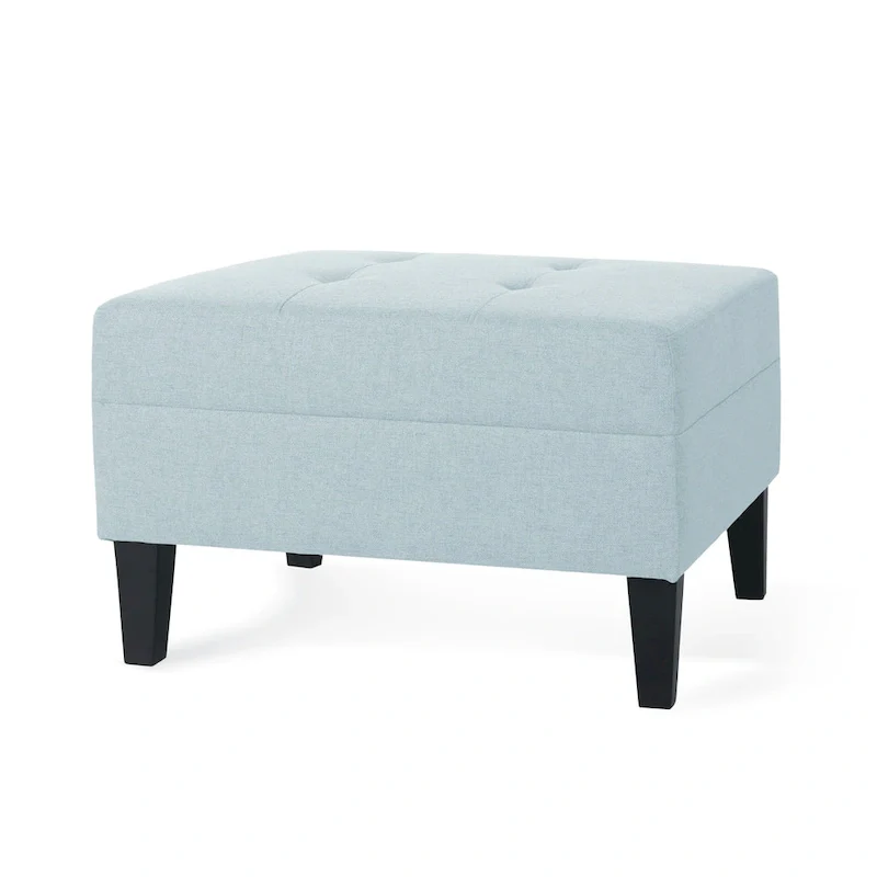 Tufted Fabric Ottoman
