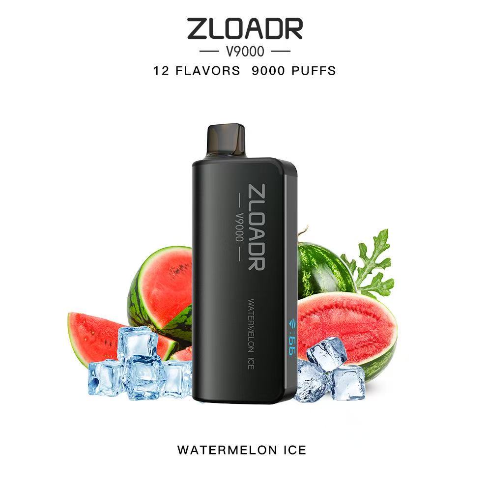 New ZLOADR V9000 Puffs Disposable Vape 16 Flavors
