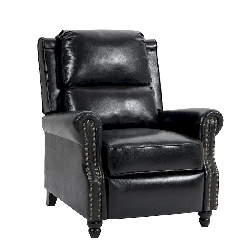 Modern Padded Seat Recliner Chair with PU Leather