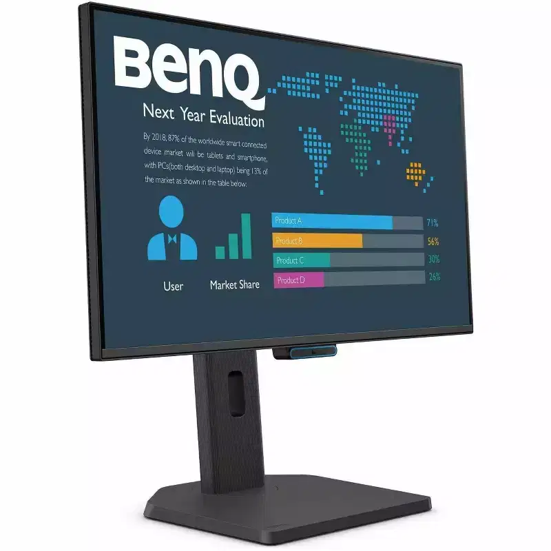 BenQ BL2490TC 24 Class Full HD LCD Monitor - 16:9 - 23.8 Viewable - In-plane Switching (IPS) Technology - 1920 x 1080 - 250 Nit - 5 ms - Speakers
