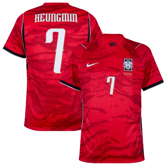 South Korea Home Heungmin 7 Jersey 2026-2027