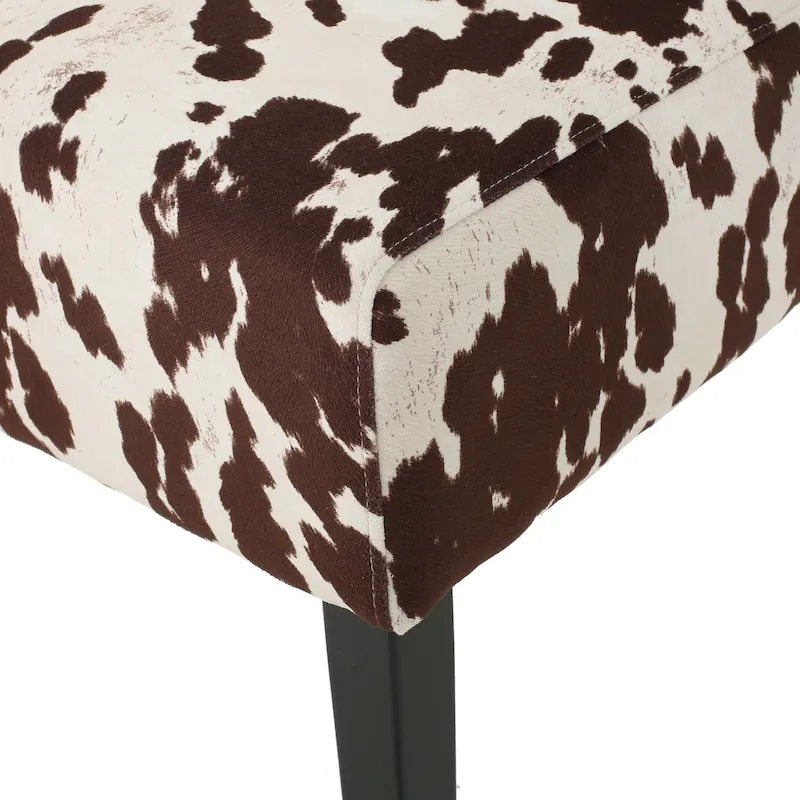 Patterned Upholstered Dining Chairs (Set of 4)