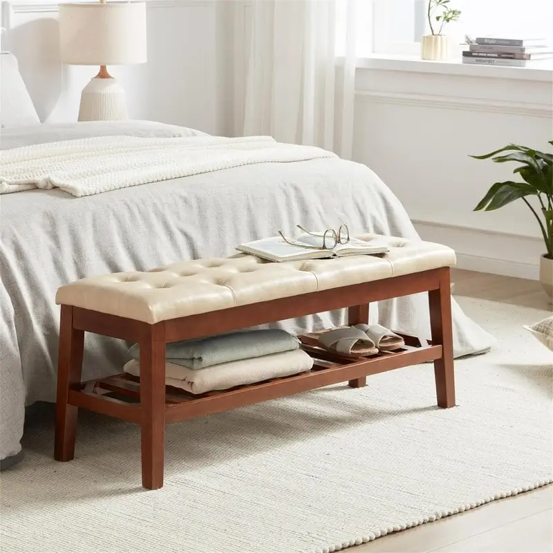 Shoe Bench Entryway - 43.3 D x 14 W x 18 H