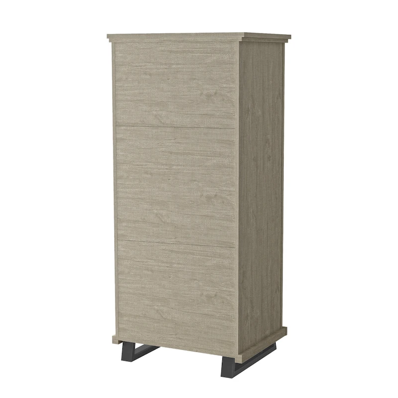 Farmhouse 4-Piece Bedroom Set - 2 Nightstand, 1 Chest and 1 Dresser