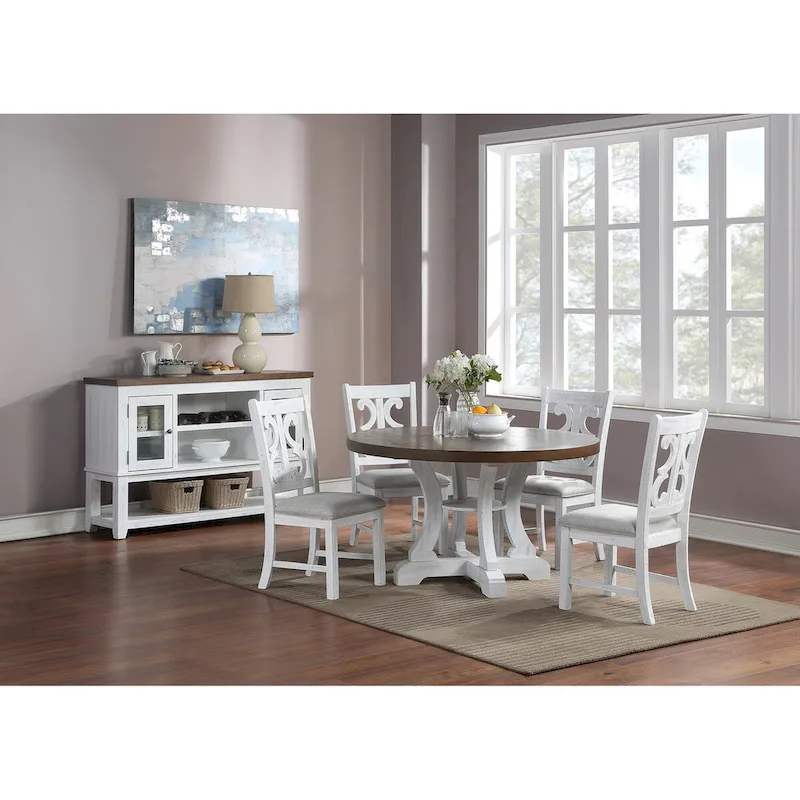 Sever With Open Shelves