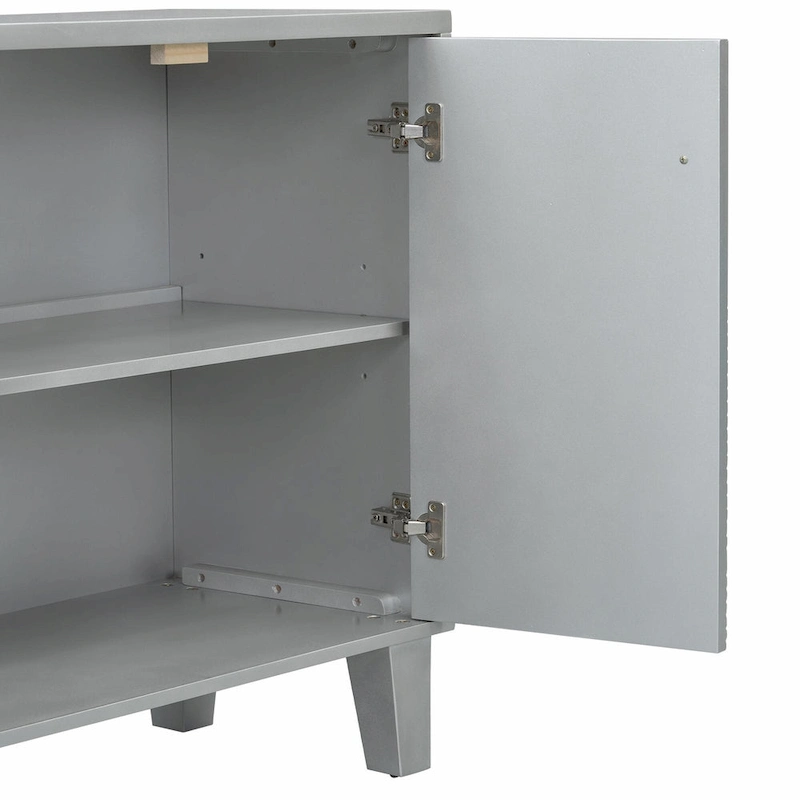 Light Luxury Cabinet with Geometric Patterns