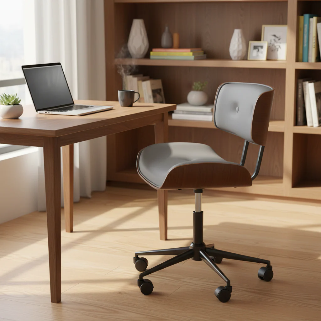 Leksand Simple Mid-century Modern Office Chair
