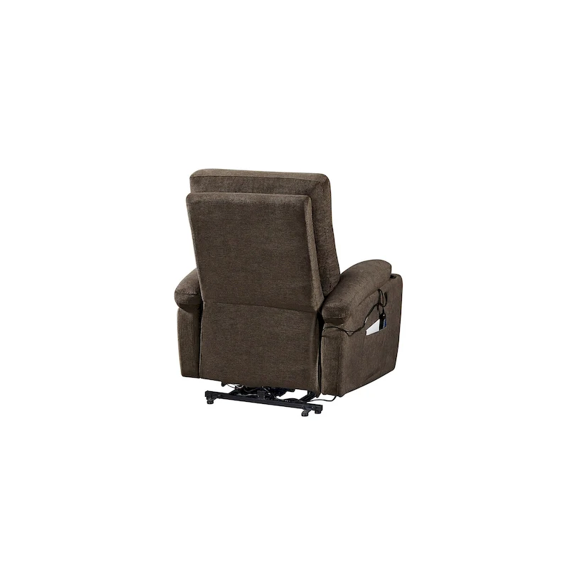 Electric Power Lift Recliner with Massage, Heat, and Convenient Features