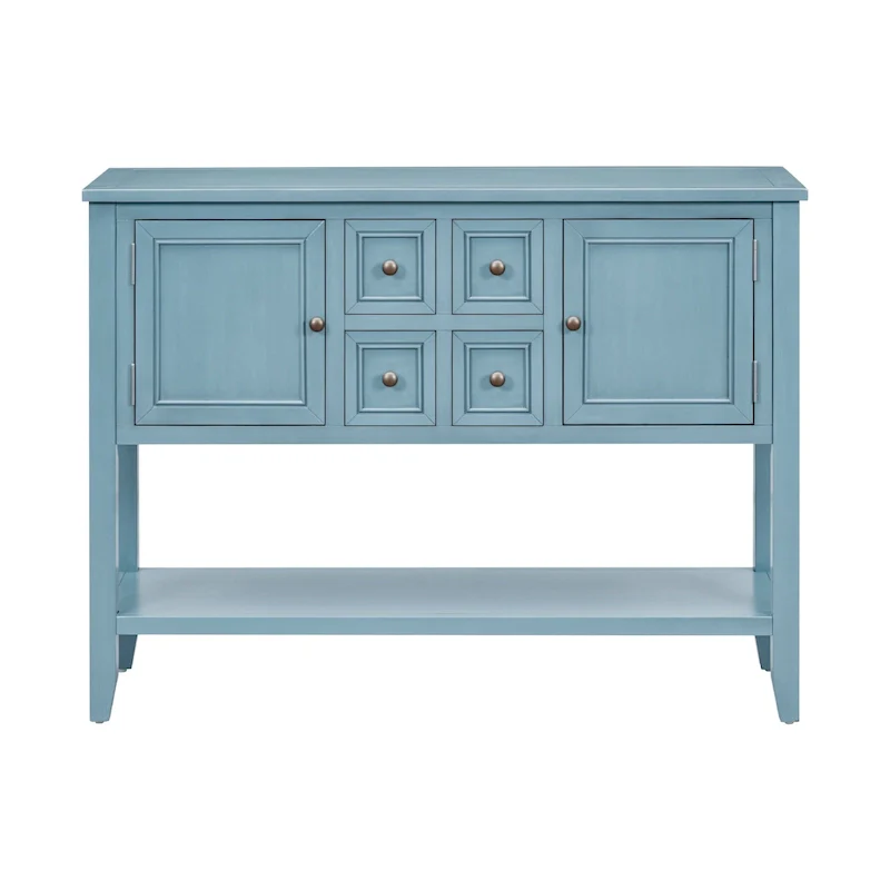 Buffet Sideboard Console Table with Bottom Shelf