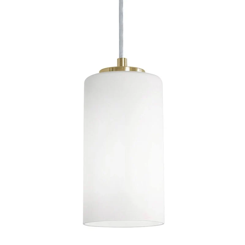 AFX LEOP04MB Leo 4  Wide Mini Pendant with Frosted Glass Shade