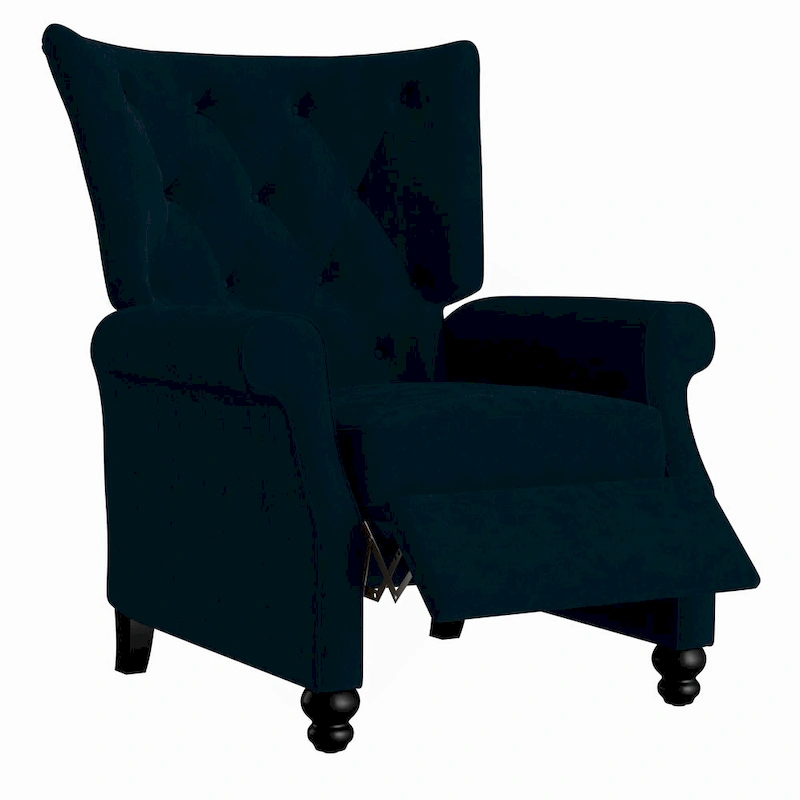 Copper Grove Plush Pushback Recliner Chairs (Set of 2)