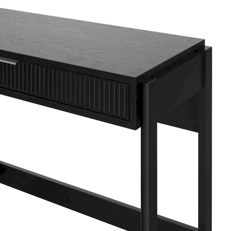 Middlebrook Designs Reeded Writing Desk with Drawer