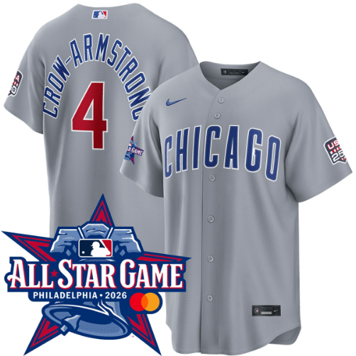 Pete Crow-Armstrong Chicago Cubs 2026 All-Star Game Road Jersey