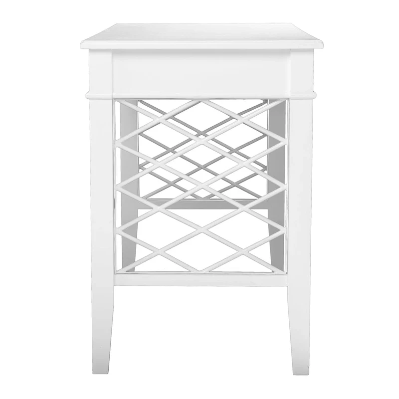 SEI Furniture Glendale White Writing Desk