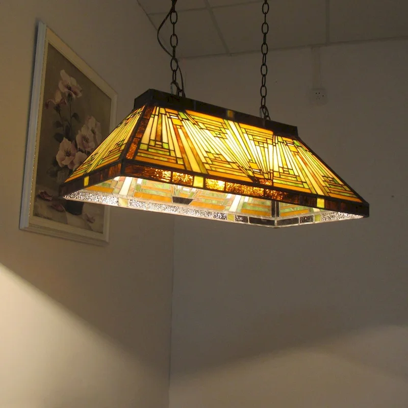 Tiffany 3-light Blackish Bronze Island Pendant