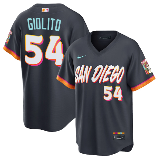Lucas Giolito San Diego Padres City Connect Stadium Jersey
