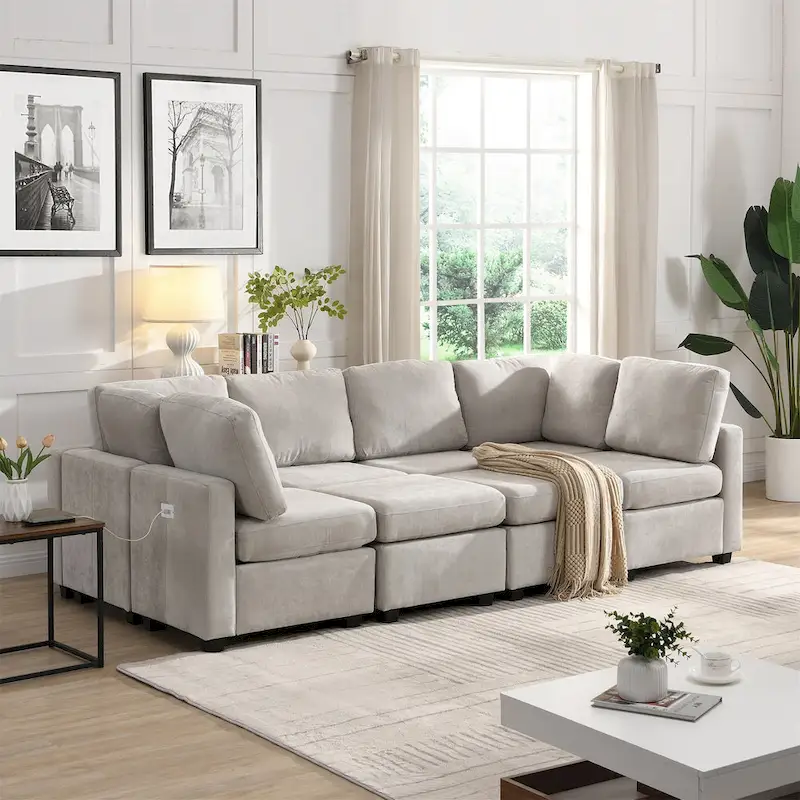 103" Sectional Sofa