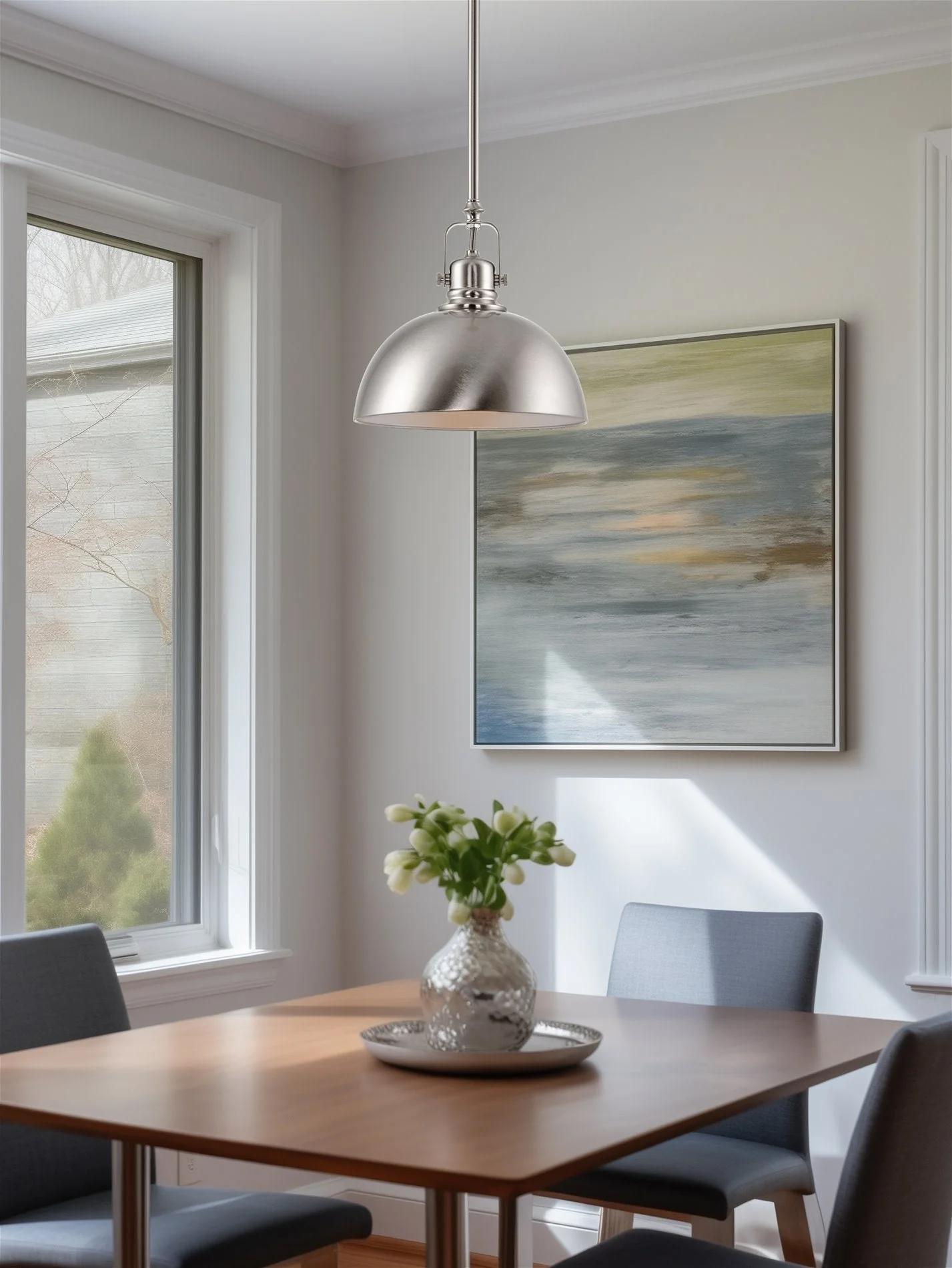 Belle 9 Contemporary Industrial Pendant Light