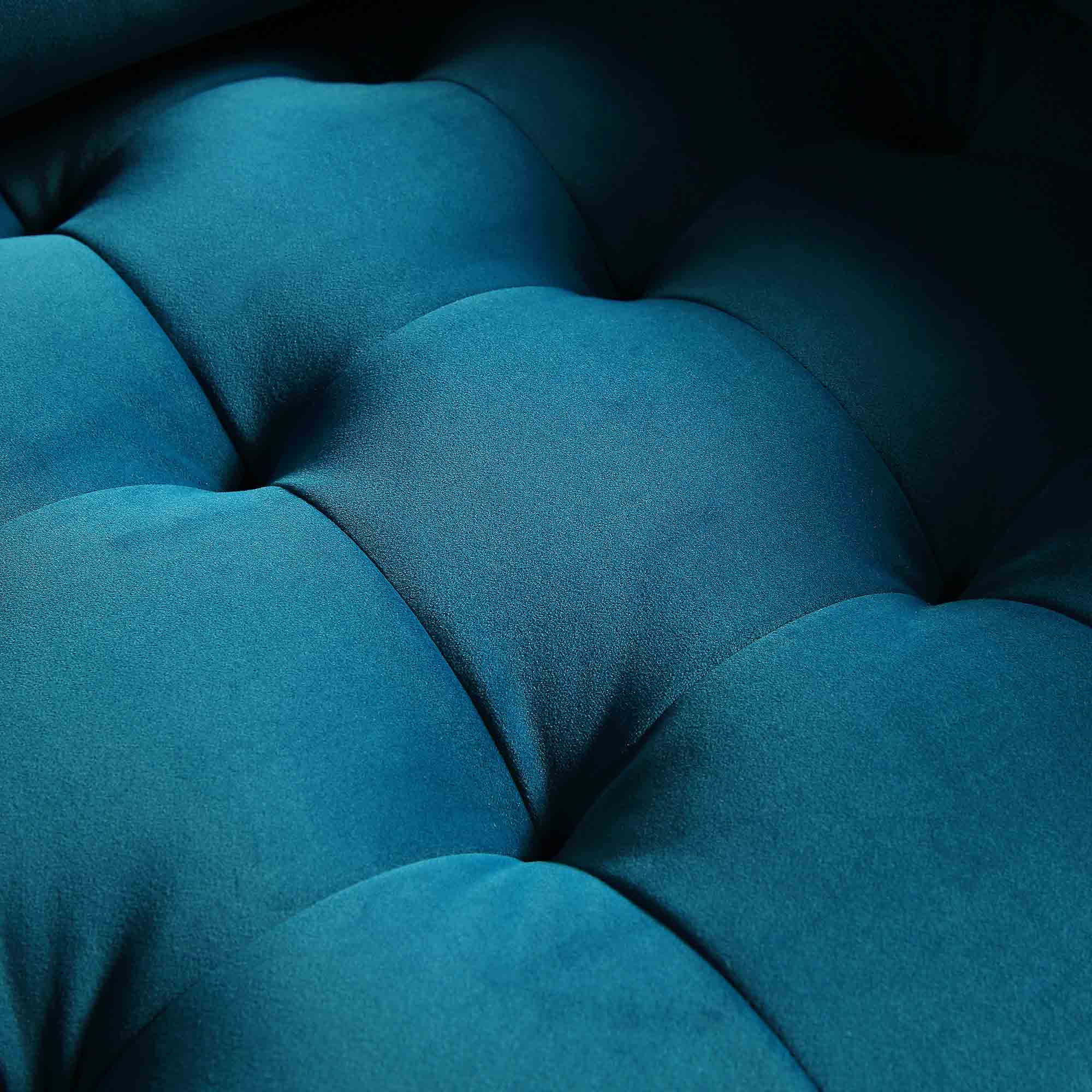 Armchair, Teal Velvet