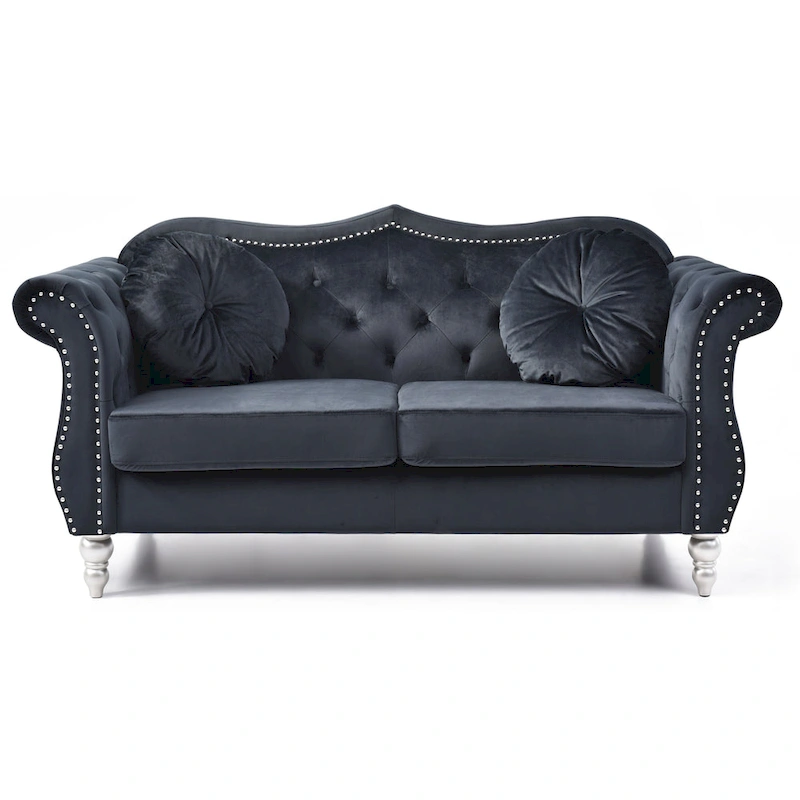 Hollywood Velvet Loveseat