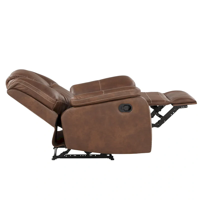 Kameryn Faux Leather Manual Recliner