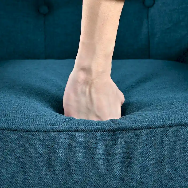 Felicity Mid-century Modern Tufted Armchair by Christopher Knight Home