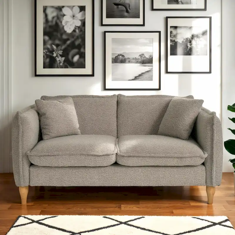 Henry Boucle Loveseat