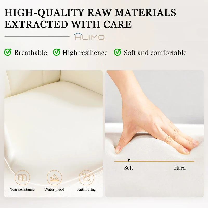 High-Back Tufted Accent Chair | Faux Leather Wingback | Solid Wood Frame | Ergonomic Armrests | 300 lbs Capacity | 37