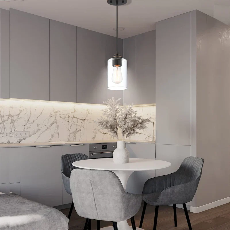 1-Light Pendant - Oil Rubbed Bronze - 4.33 x69.72