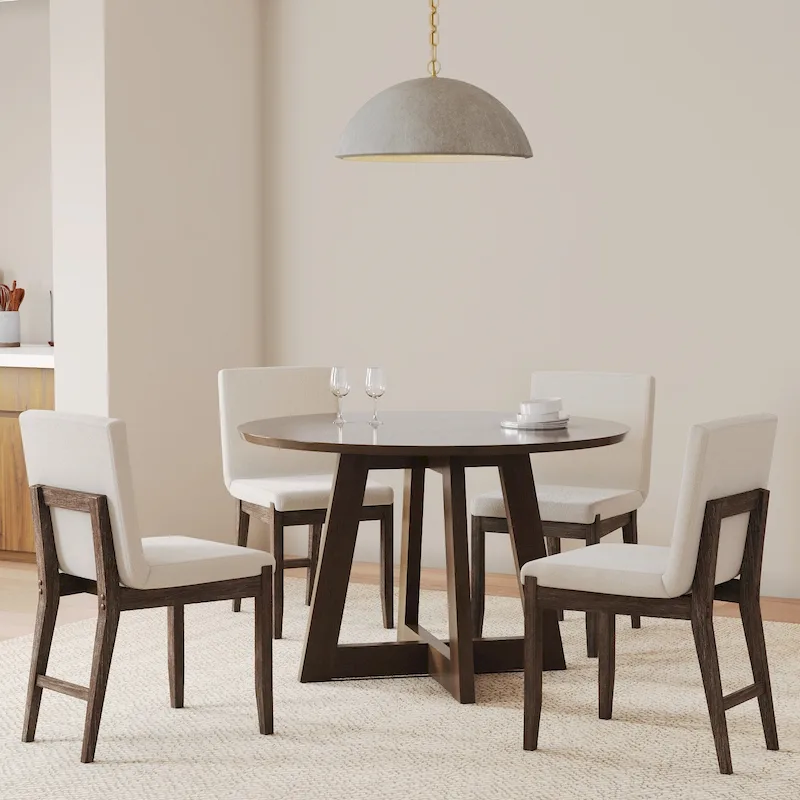 Gracie Modern Dining Chair, Upholstered Accent Dining Chair