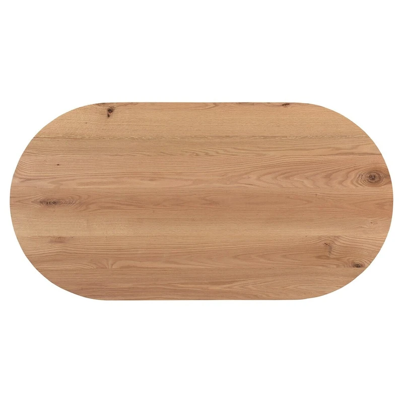 Aurelle Home Tyier Mid-Century Modern Solid Oak Coffee Table - 54 W x 17 H x 28 D