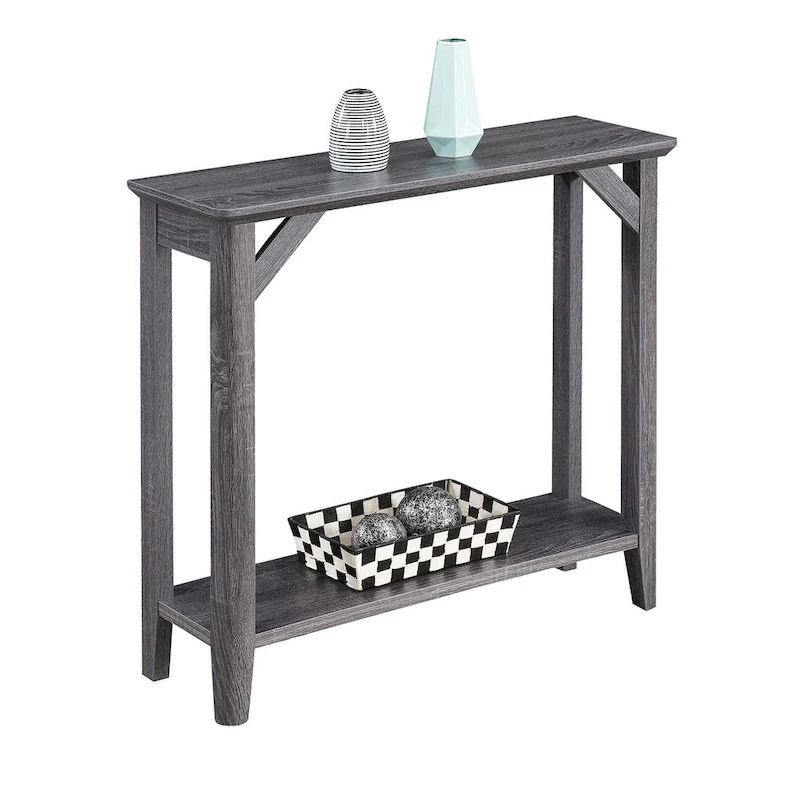Convenience Concepts Winston Hall Table with Shelf