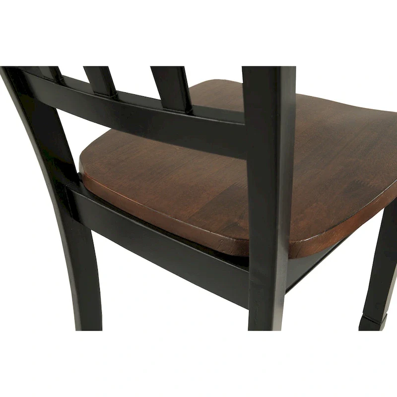Signature Design by Ashley Owingsville Black/Brown 6-Piece Dining Package