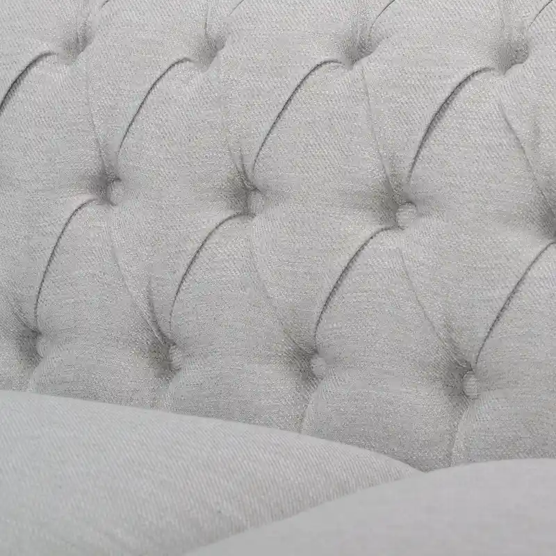 Tufted Chesterfield 3-Seat Sofa
