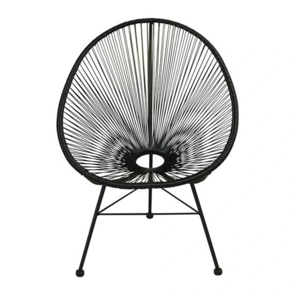 Acapulco outdoor/indoor lounge chair, Black