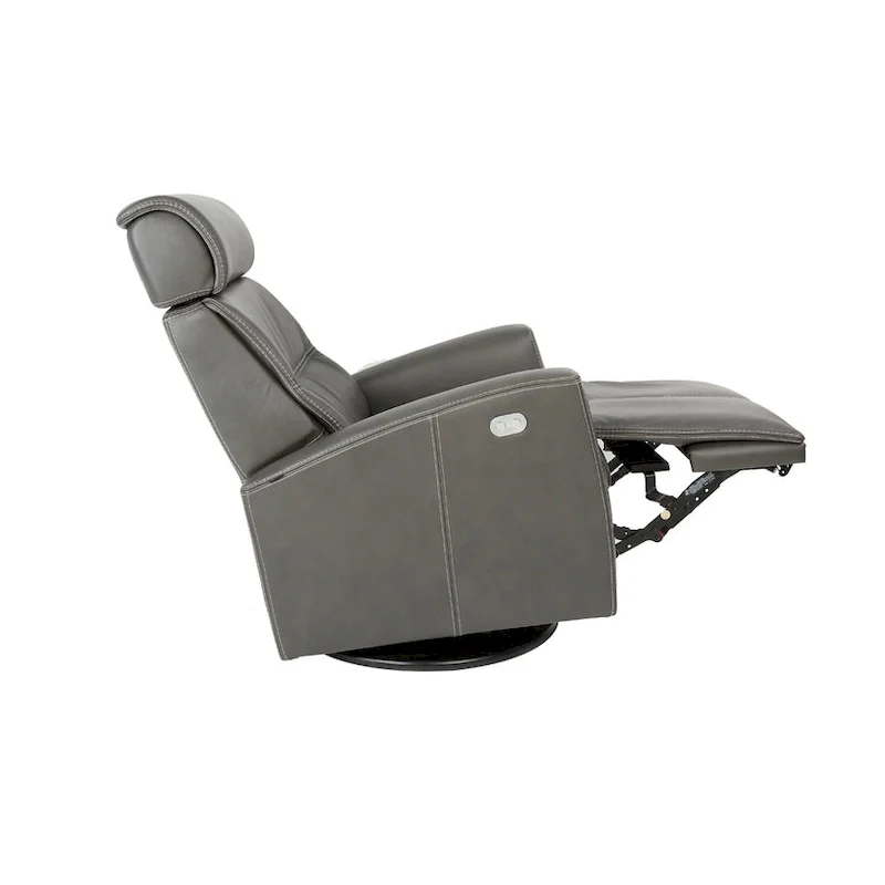 Leather Swing Recliner