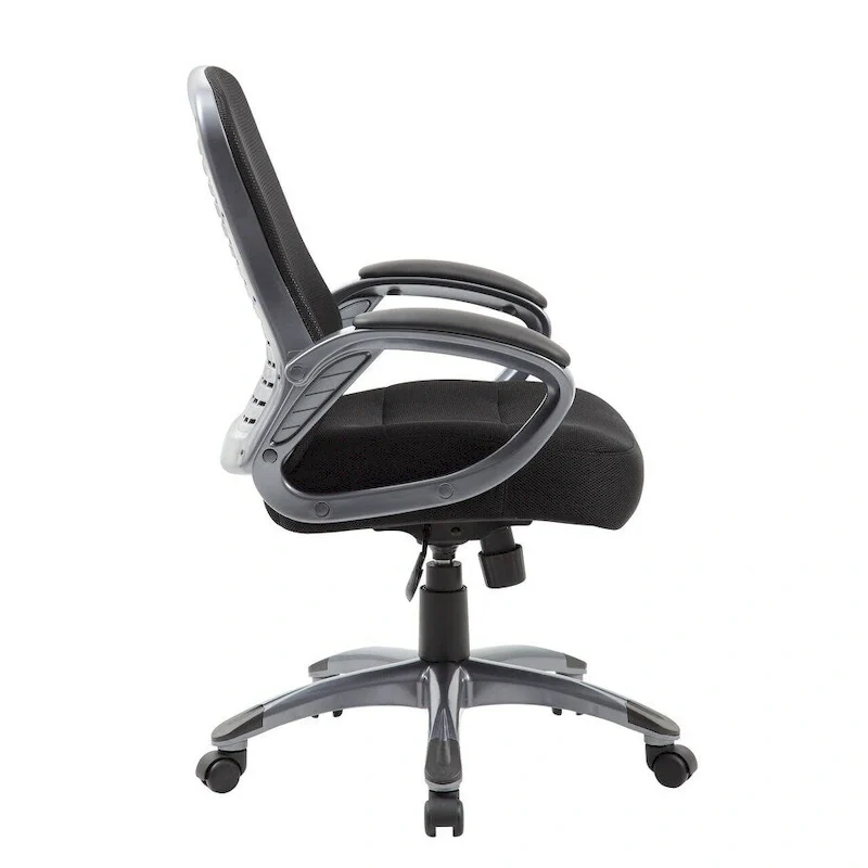 Ribbed High Back Mesh Office Chair