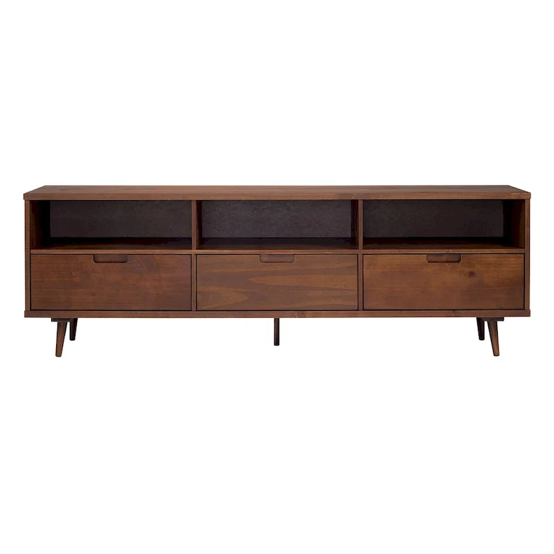 Middlebrook Alby 70-inch Mid-Century Solid Wood TV Stand
