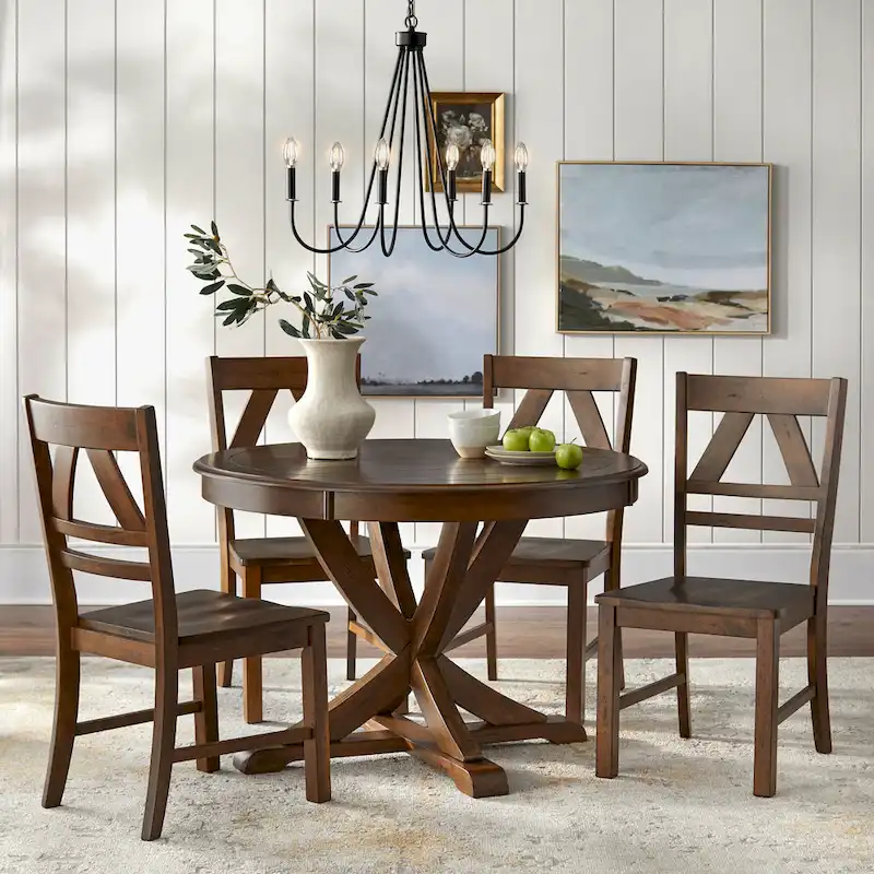 Simple Living Vintner Country Style Dining Chairs (Set of 2)